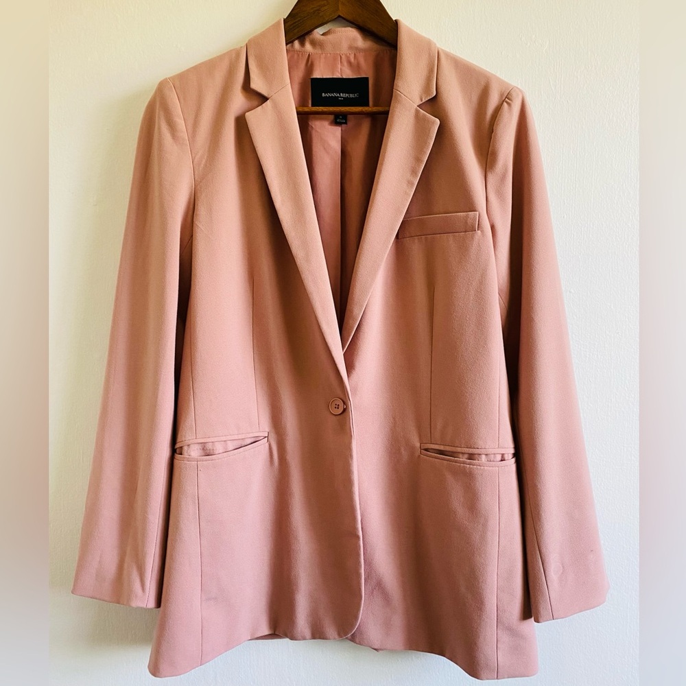 Banana Republic Pink Blazer